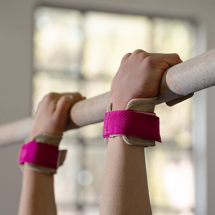 Pastorelli Artistic Gymnastics Women´s Uneven Bar Professional Grips Beige or Fuchsia