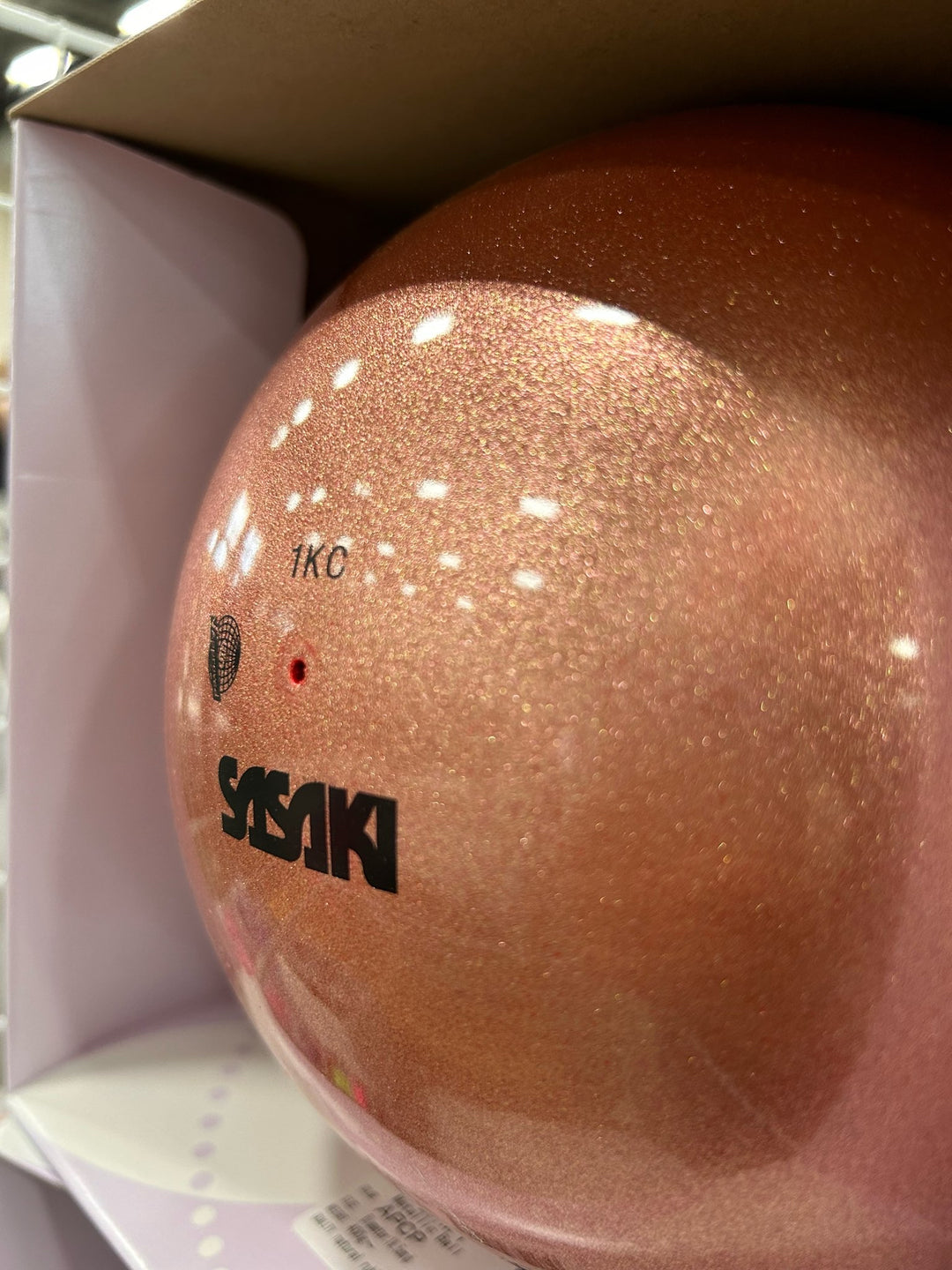 Sasaki M-207M-F Metallic Ball - 18.5 cm FIG APPROVED