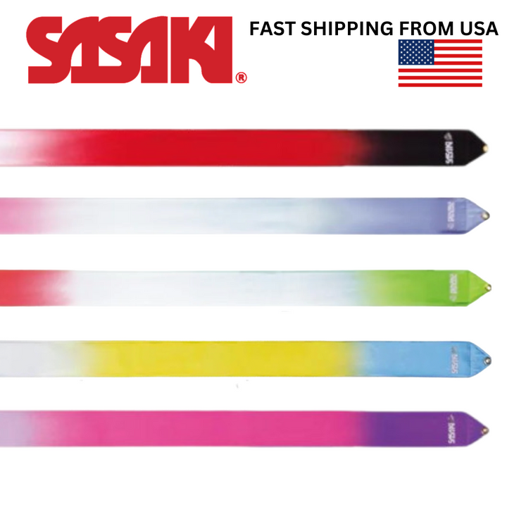 Sasaki MJ-715HG-F Multicolored Ribbon 5 Meter FIG APPROVED
