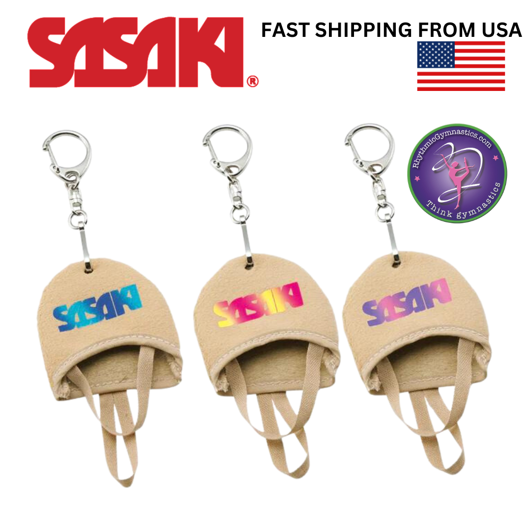 Sasaki MS16 RG Rhythmic Gymnastics Keychain Mini Mascot Half Shoes