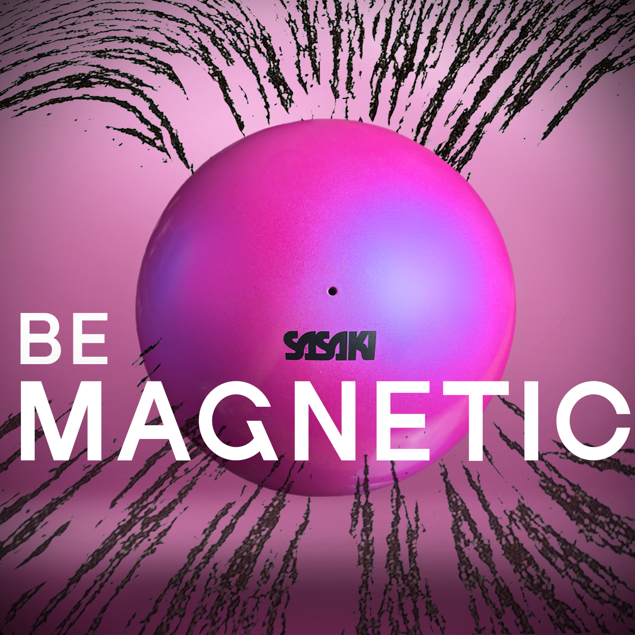 SASAKI Magnetic Ball Rhythmic Gymnastics M207MGF Paris Pink
