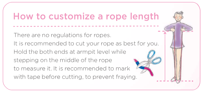 Chacott Gym Rope (Hemp) 3m FIG APPROVED