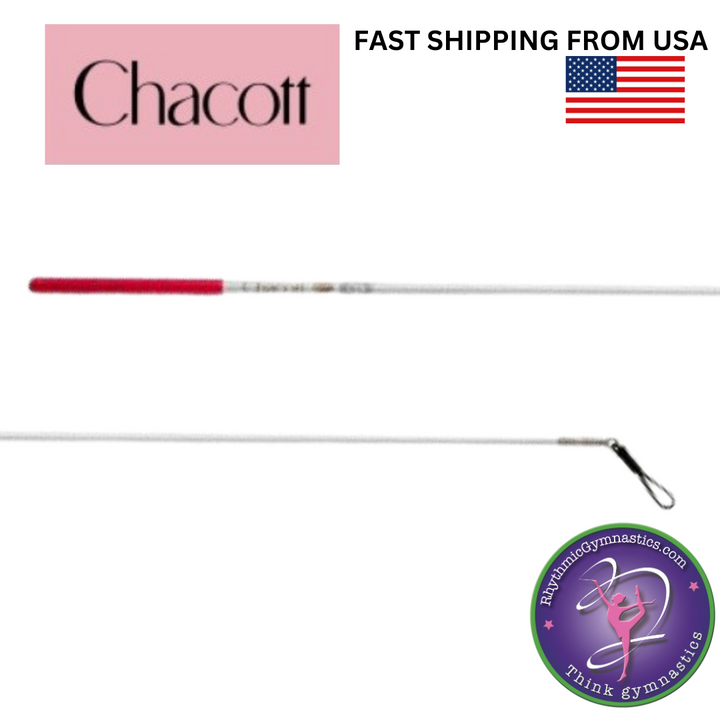 Chacott Carbon Stick (Point flexible) - 60 cm Col:052 Red FIG APPROVED