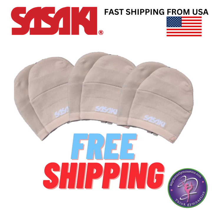 УПАКОВКА VALUE PACK Sasaki 153 RG Получешки для художественной гимнастики Демисезонные туфли (3 пары)