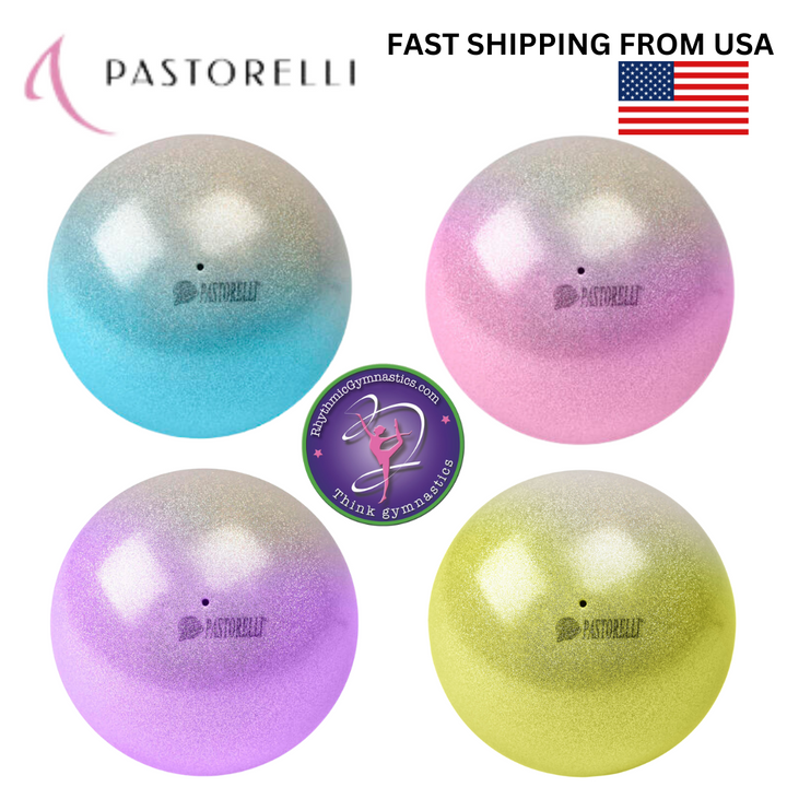 Pastorelli HV Glitter Shaded Ball - 18.5 cm FIG APPROVED