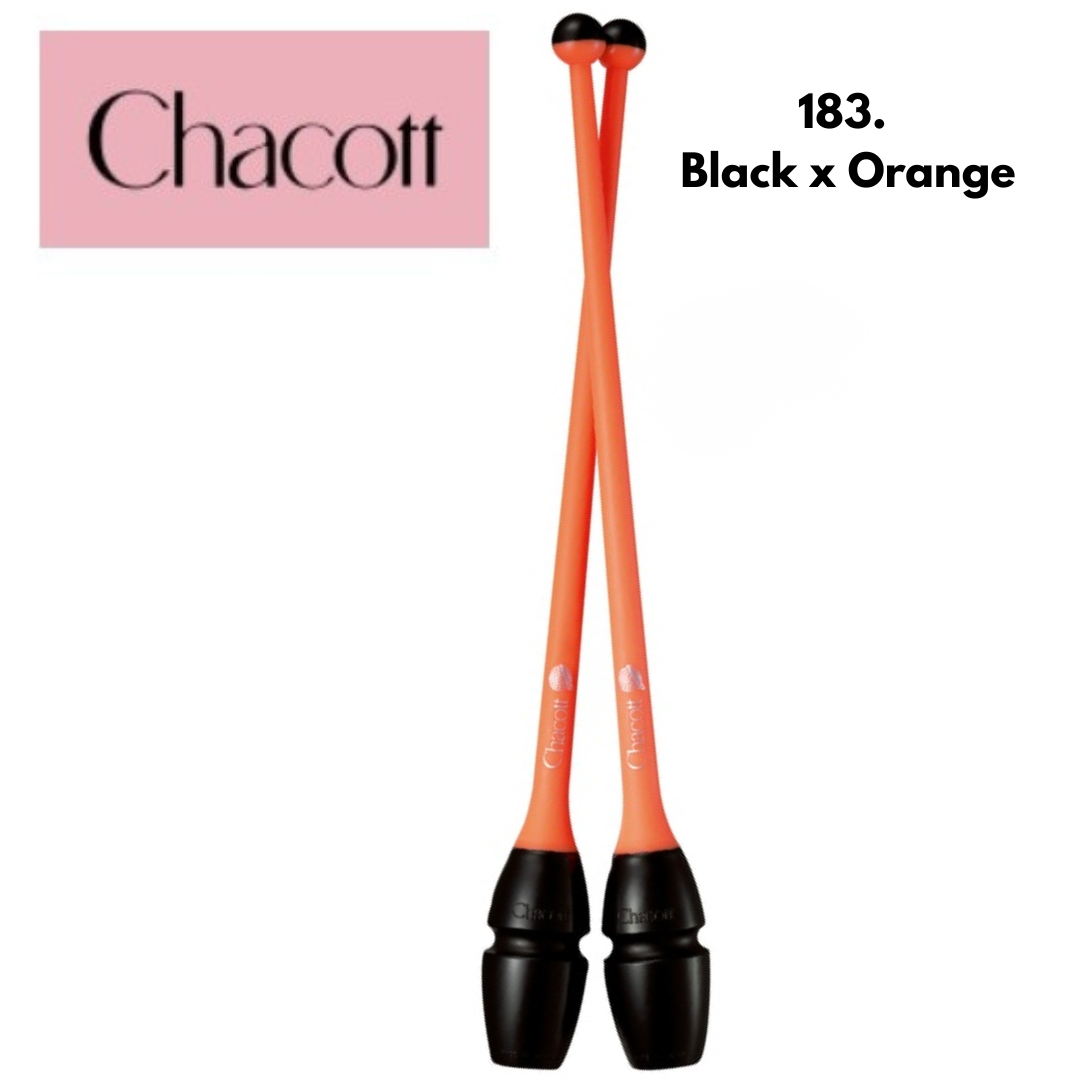 Булавы Chacott Rubber 45 см, одобрены FIG