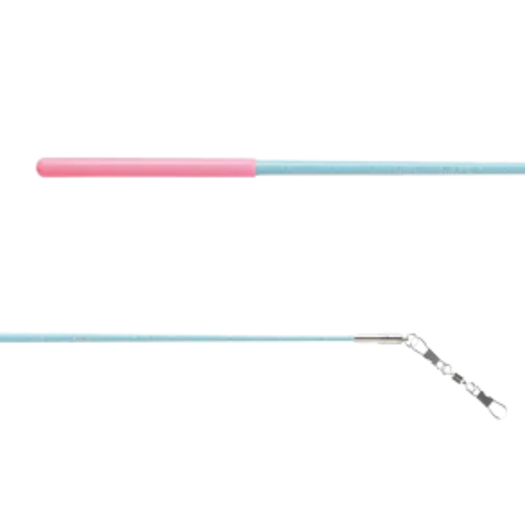 Sasaki MJ-82H Hologram Sparkly Junior Ribbon Stick - 50 cm