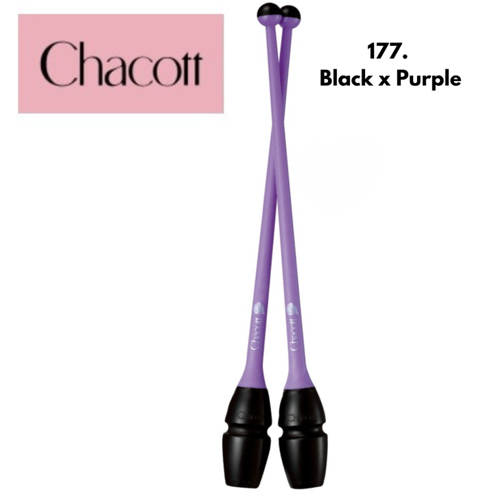 Булавы Chacott Rubber 45 см, одобрены FIG