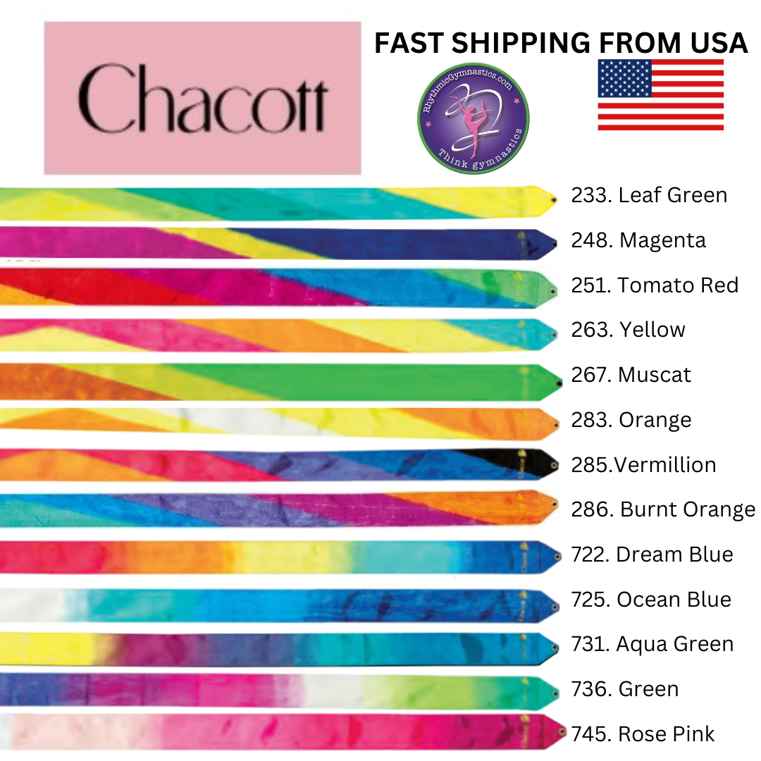 Chacott Gradation Ribbons 6 m FIG APPROVED – Rhythmic Gymnastics