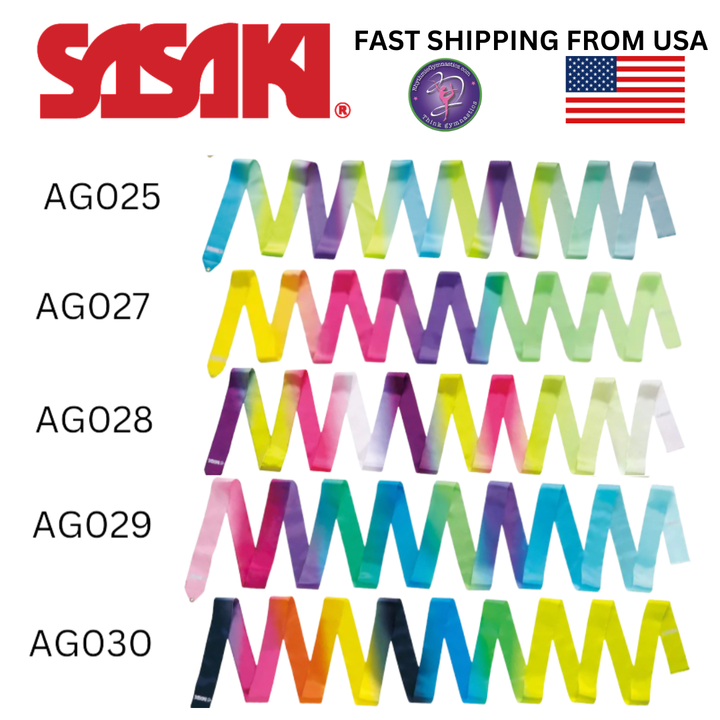 Cintas de gradación artística Sasaki M-71AG-F de 6 metros APROBADAS POR LA FIG