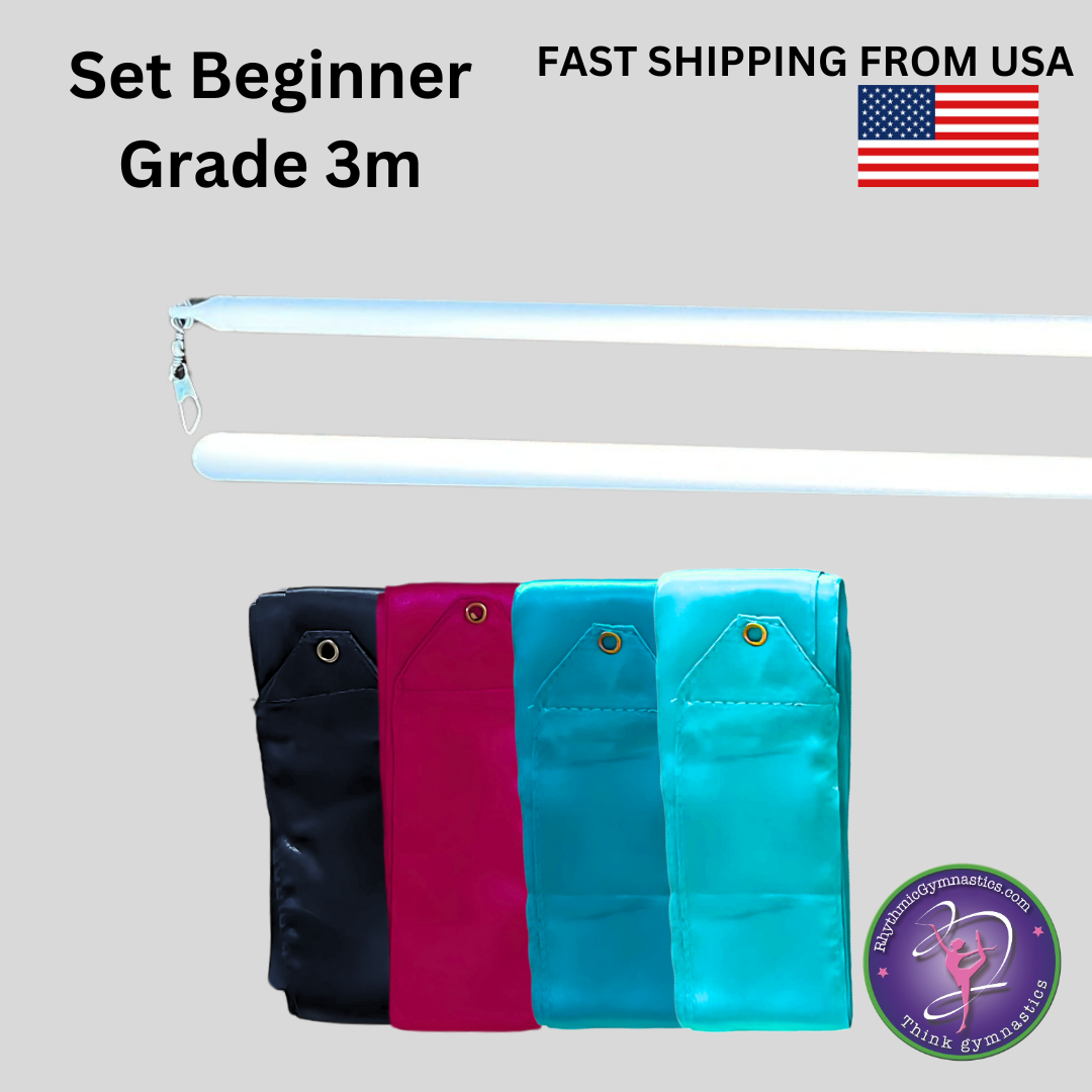 Set Beginner Grade Ribbon 3 m with Stick