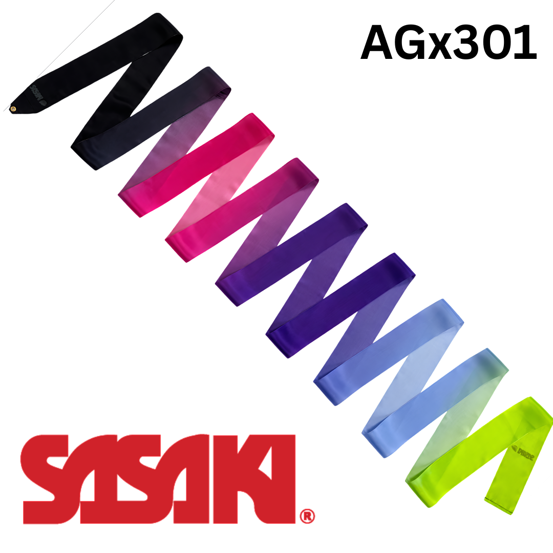 Sasaki MJ-715AG-F Art Gradation Ribbons 5 meter FIG APPROVED