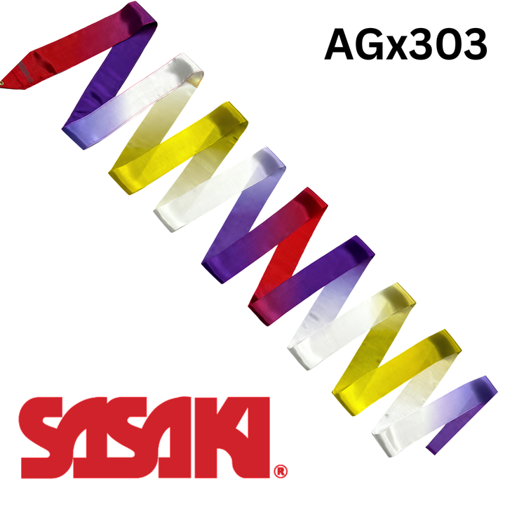 Sasaki MJ-715AG-F Art Gradation Ribbons 5 meter FIG APPROVED