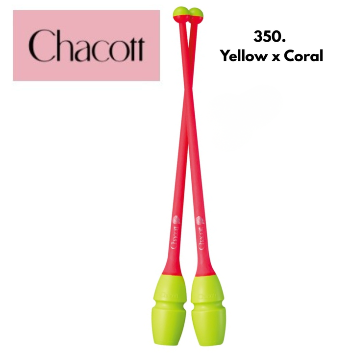 Булавы Chacott Rubber 45 см, одобрены FIG