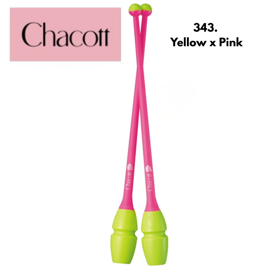 Булавы Chacott Rubber 45 см, одобрены FIG