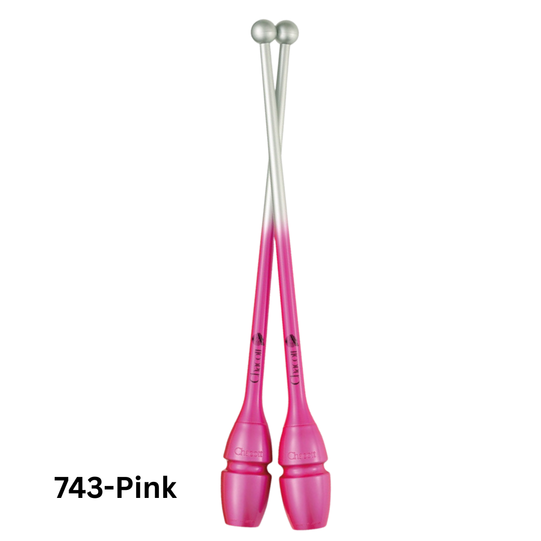 Chacott Hi-Grip Rubber Clubs II Gradation 45cm FIG APPROVED