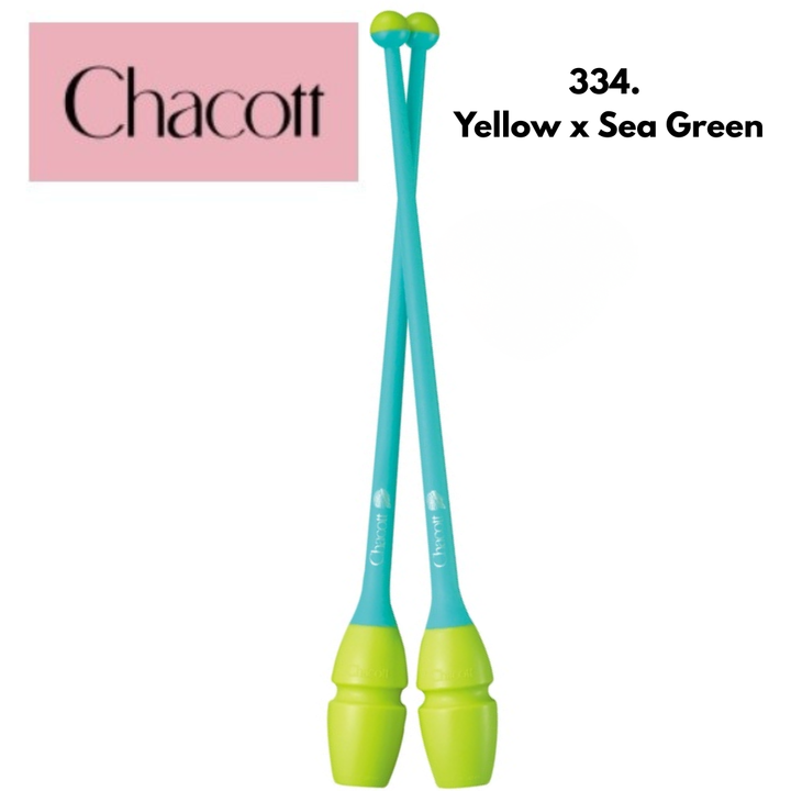 Булавы Chacott Rubber 45 см, одобрены FIG