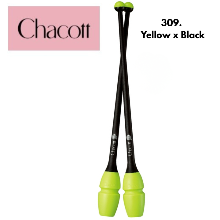 Булавы Chacott Rubber 45 см, одобрены FIG