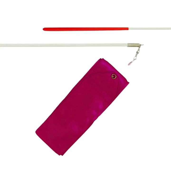 Set Beginner Grade Ribbon 2 m with Grade Beginner Stick with Red Handel