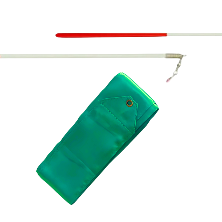 Set Beginner Grade Ribbon 2 m with Grade Beginner Stick with Red Handel