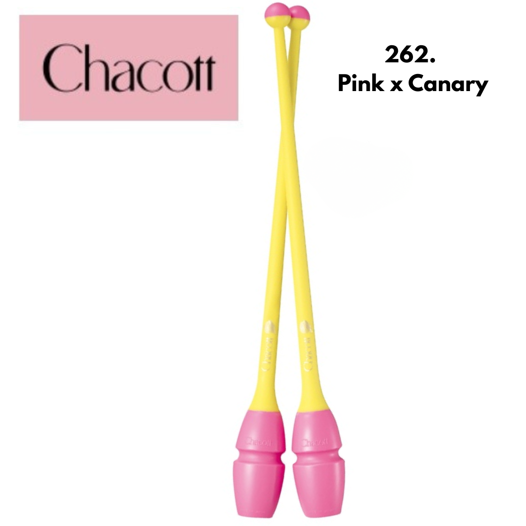Булавы Chacott Rubber 45 см, одобрены FIG