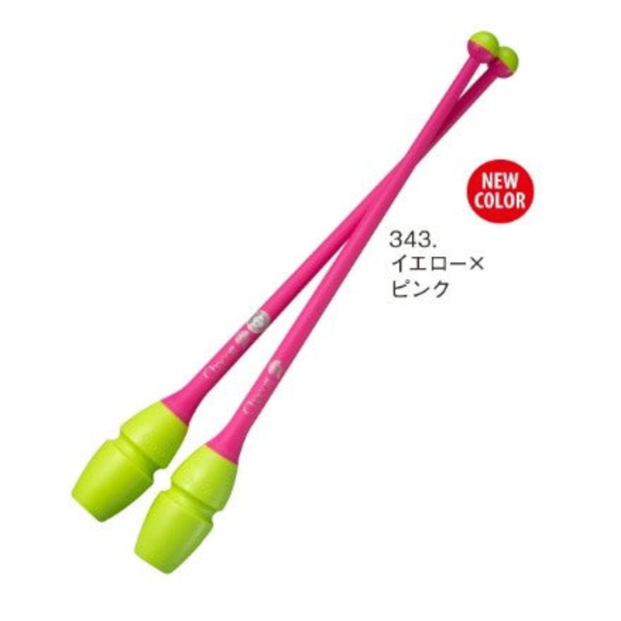 Булавы Chacott Rubber 41 см, одобрены FIG