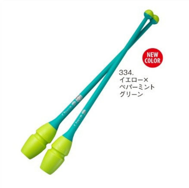 Булавы Chacott Rubber 41 см, одобрены FIG