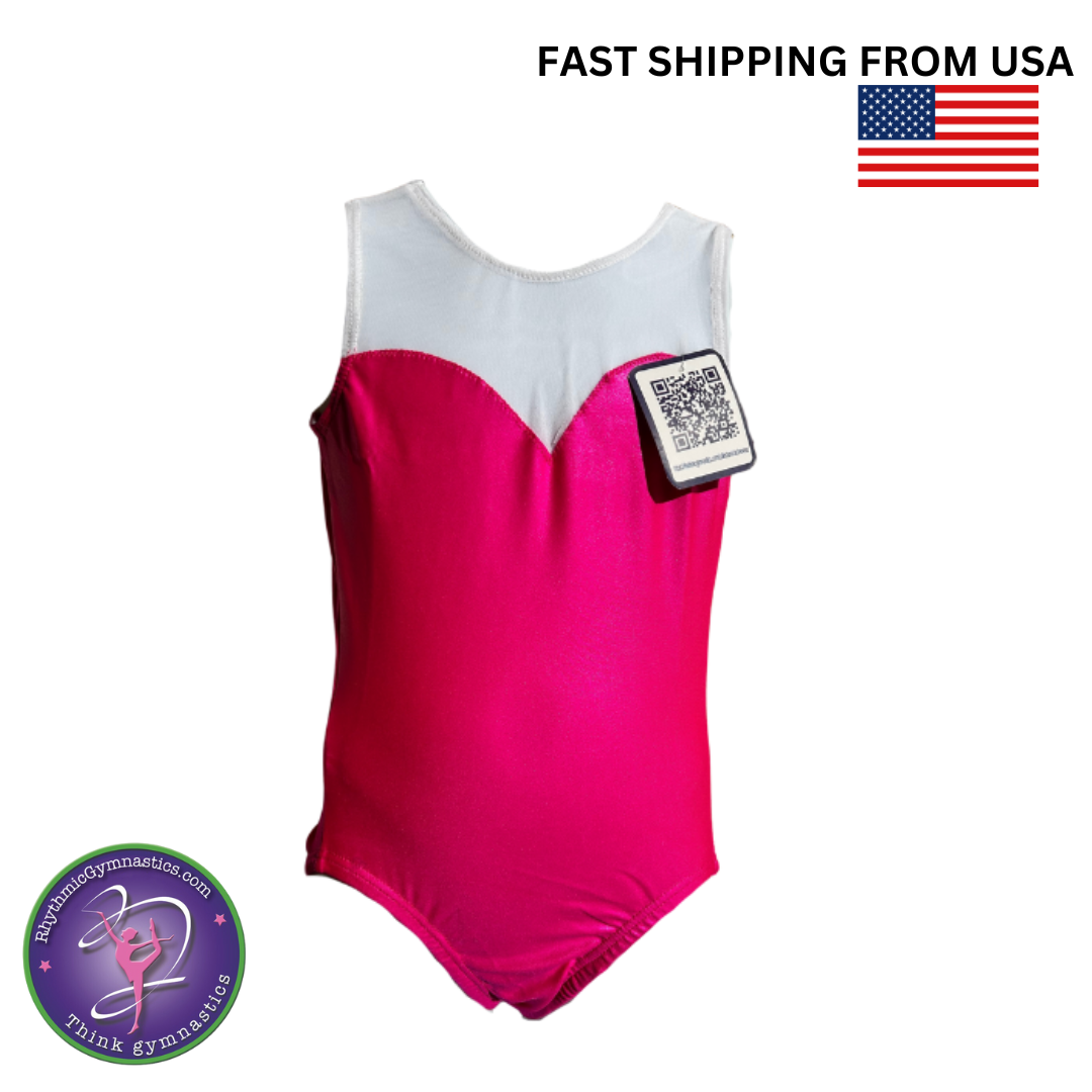 Sweet Pink Leotard for Girls