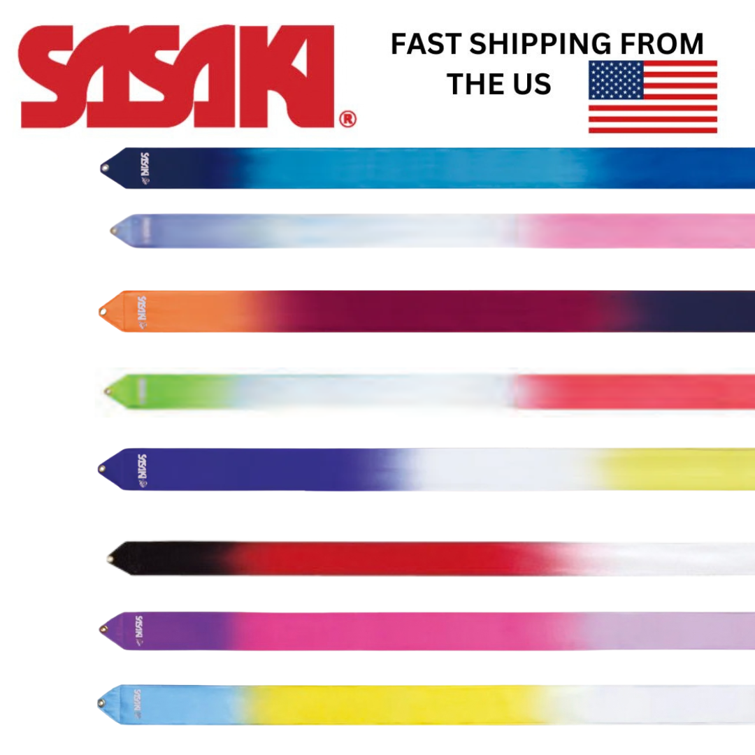 Sasaki M-71HG-F Multicolored Ribbon 6 Meter FIG APPROVED