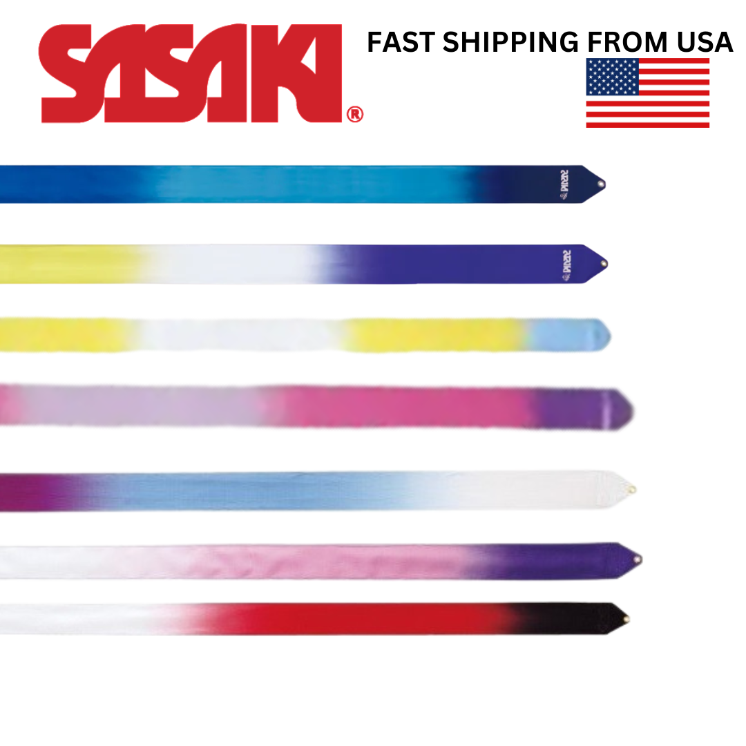 Sasaki MJ-715HG-F Multicolored Ribbon 5 Meter FIG APPROVED