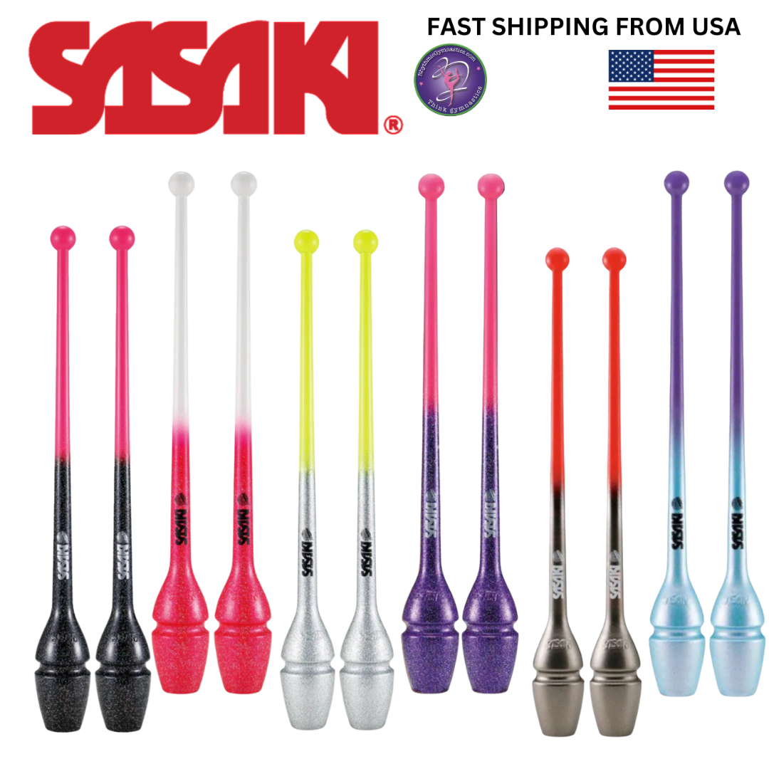 Булавы Sasaki M-34GH-F Gradation Senior 44 см, ОДОБРЕННЫЕ FIG