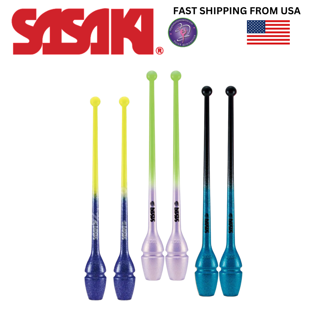 Булавы Sasaki M-34GH-F Gradation Senior 44 см, ОДОБРЕННЫЕ FIG