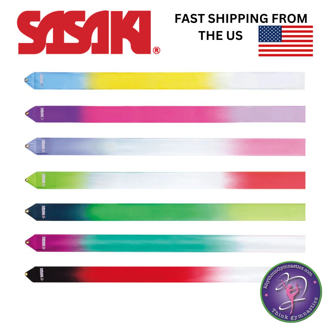 Sasaki M-71HG-F Multicolored Ribbon 6 Meter FIG APPROVED