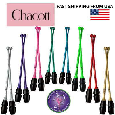 Chacott Hi-Grip Rubber Clubs 41cm FIG APPROVED