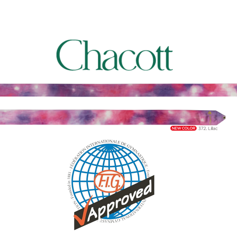 Chacott Tie Dye Ribbon 5 m Junior - FIG APPROVED