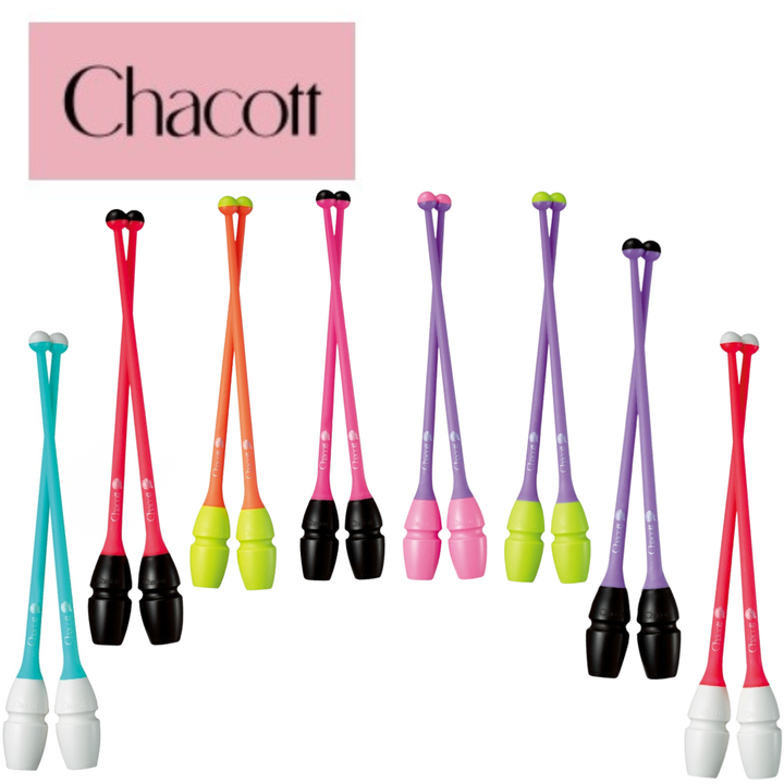 Булавы Chacott Rubber 45 см, одобрены FIG