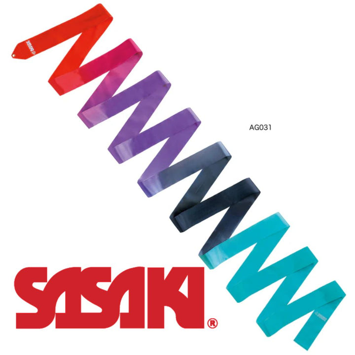 Sasaki M-71AG-F Art Gradation Ribbons 6 meter FIG APPROVED