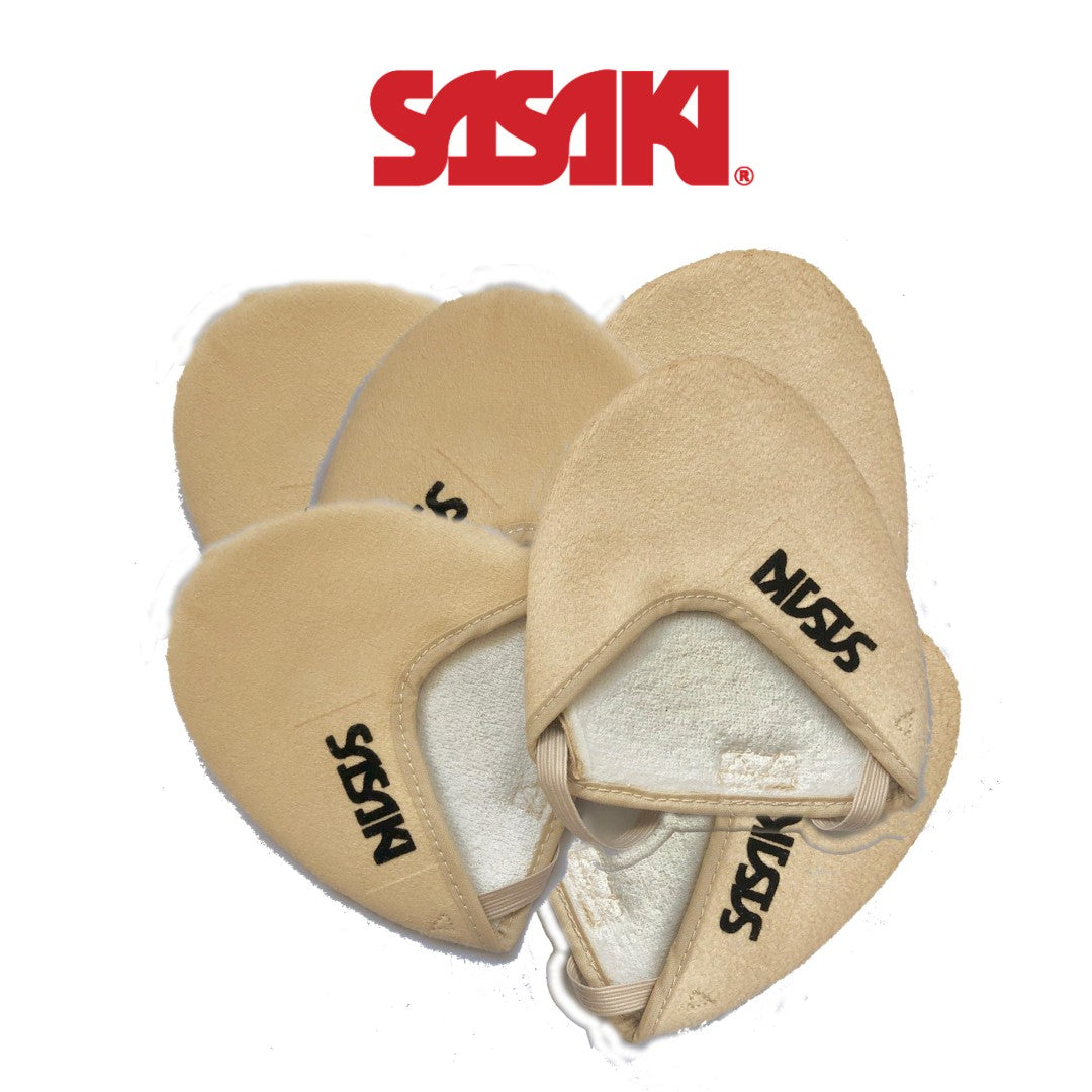 Sasaki Japan RG Rhythmic Gymnastics Half Demi Shoes Socks 153 Beige Size:L