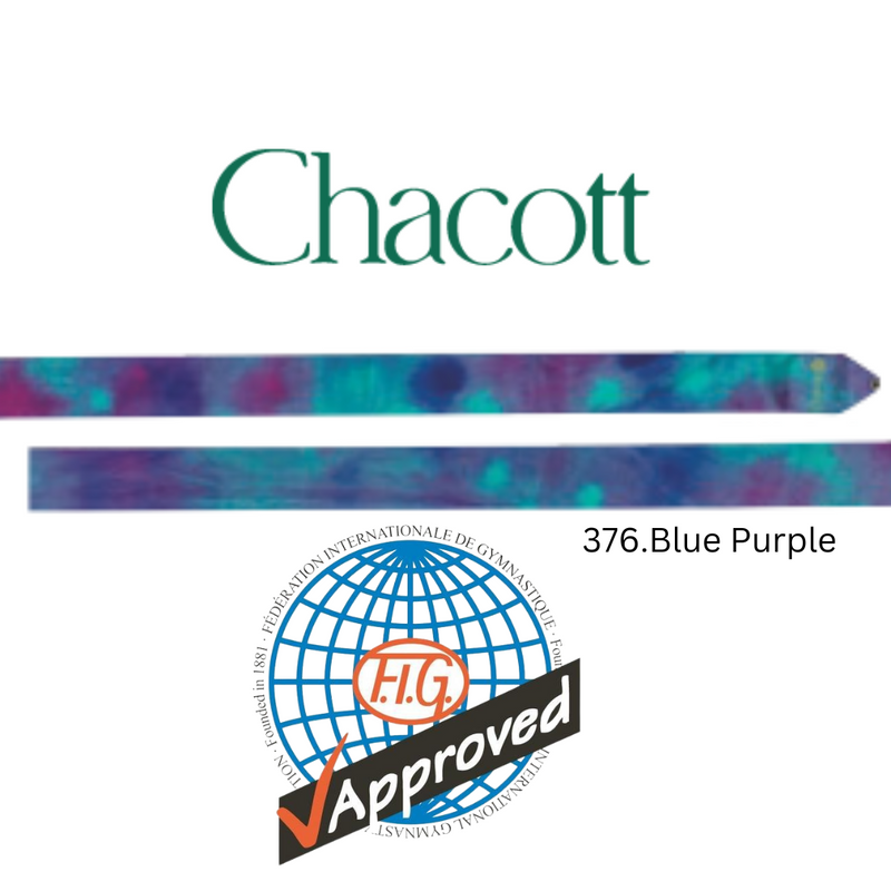 Chacott Tie Dye Ribbon 5 m Junior - FIG APPROVED