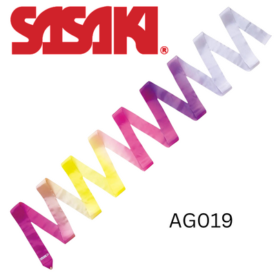 Sasaki M-71AG-F Art Gradation Ribbons 6 meter FIG APPROVED
