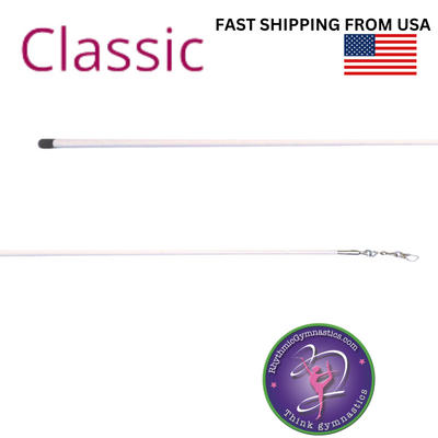 Classic Fiberglass Stick 50, 56, 60 cm - White