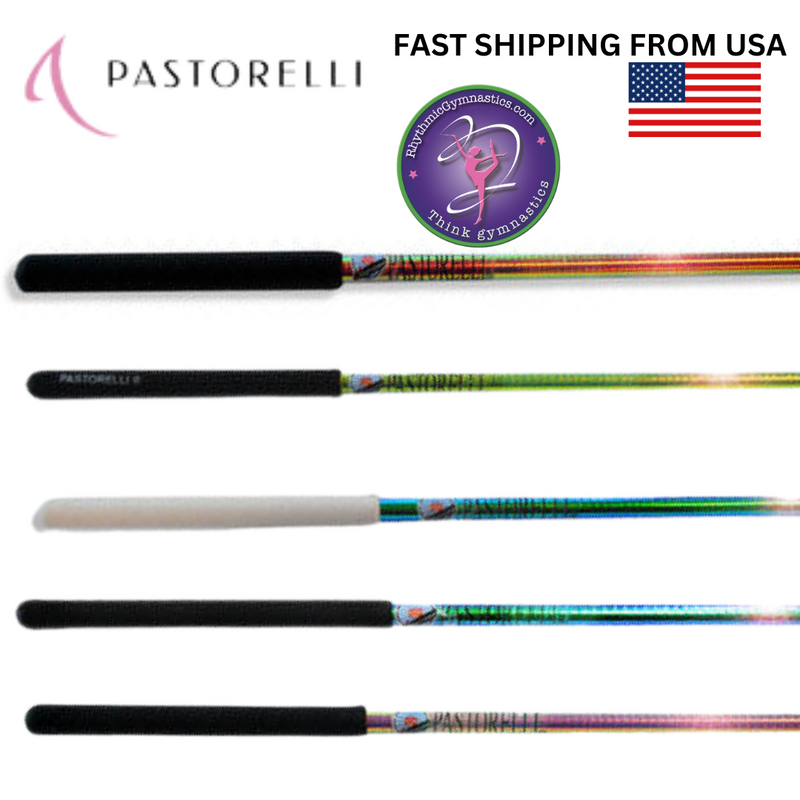 Pastorelli Rotator Stick Laser with Grip - 60 cm FIG Approved